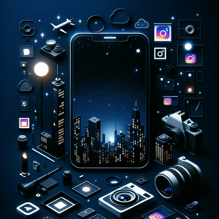 edição de fotos noturnas para Instagram: destaque suas imagens