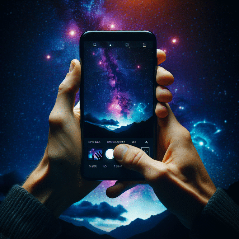 edição criativa de fotos noturnas no smartphone: inspire-se