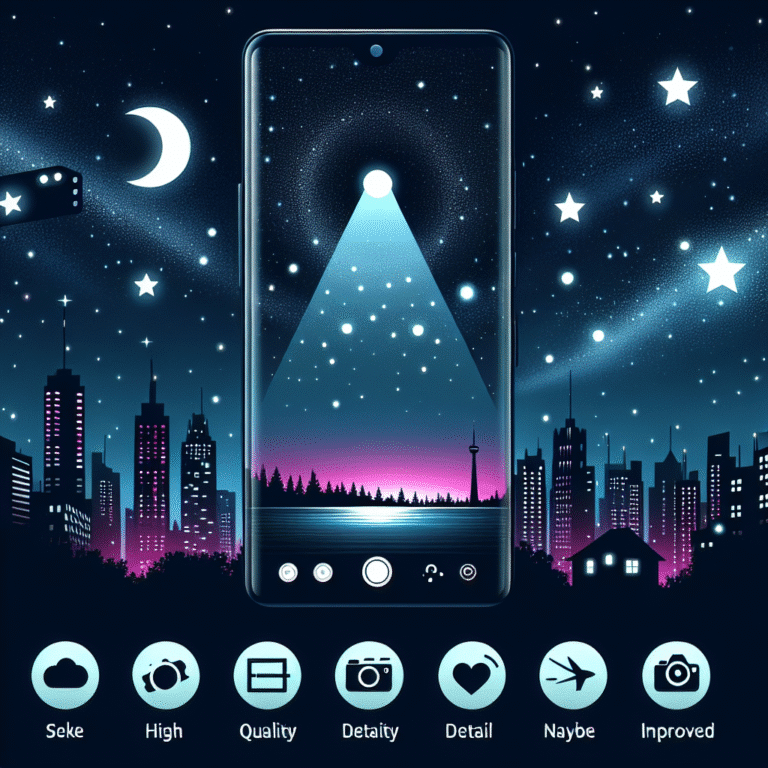 como melhorar suas fotos noturnas no celular