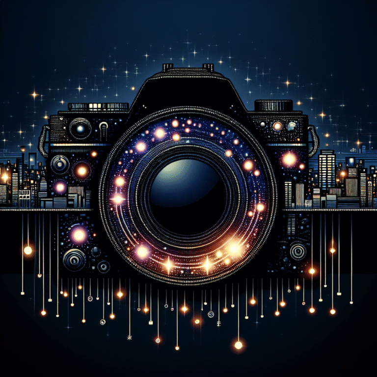 como realçar luzes em fotos noturnas: truques simples