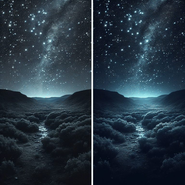 Ajustes de brilho e contraste em fotos noturnas: um guia completo