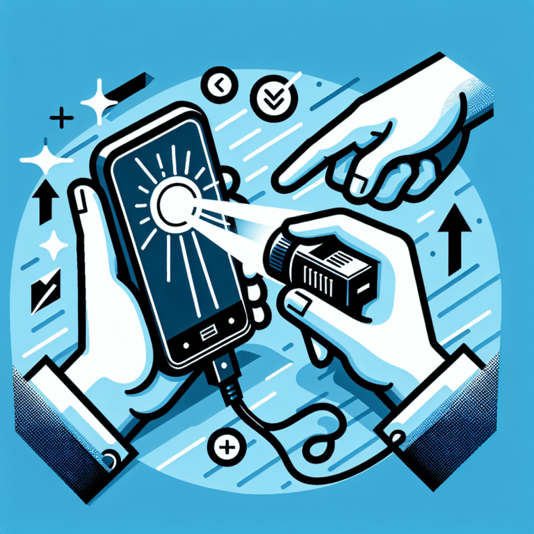 como usar flash externo em celular