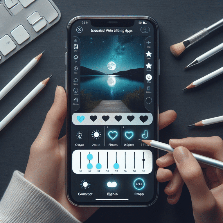 apps de edição essenciais para fotos noturnas
