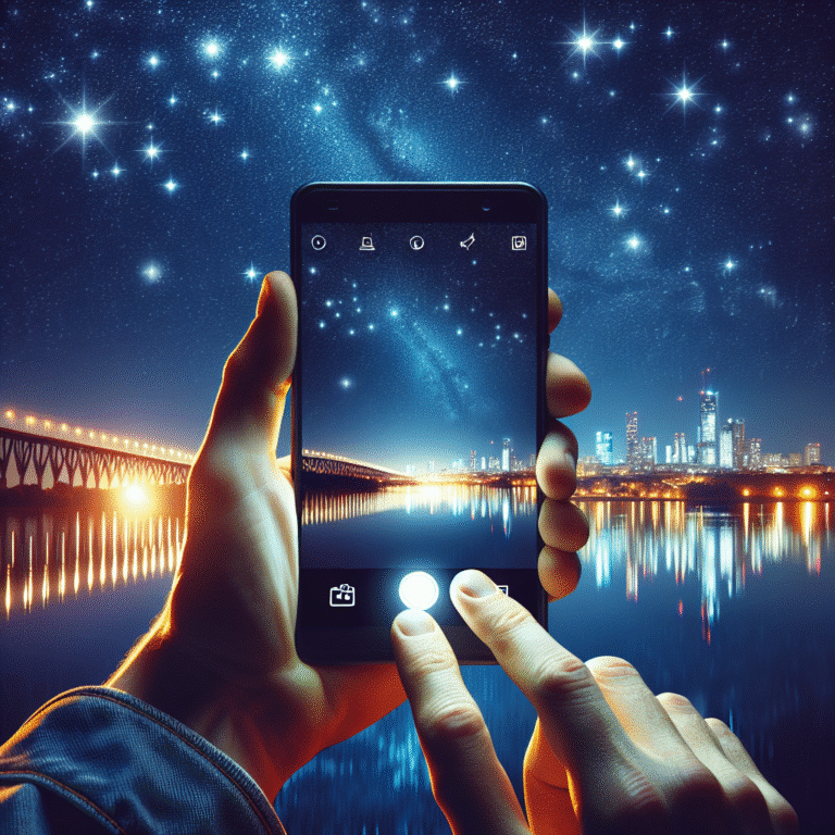 ideias criativas para fotografia noturna com smartphone