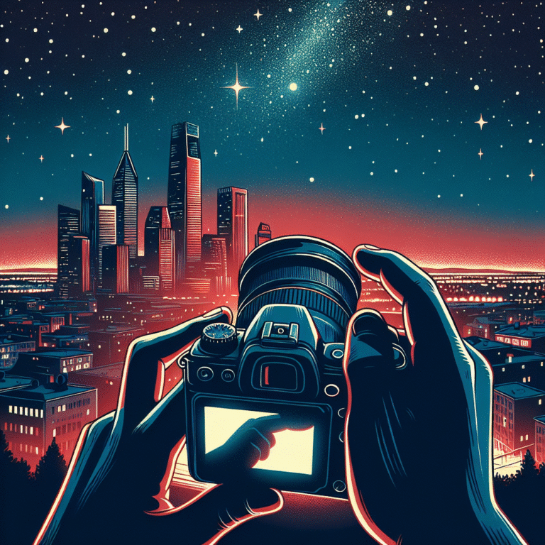 fotografia noturna sem tripé: dicas para um registro estável