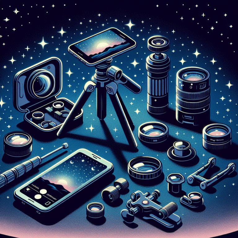 filtragem para fotografia noturna com smartphone: explorando opções