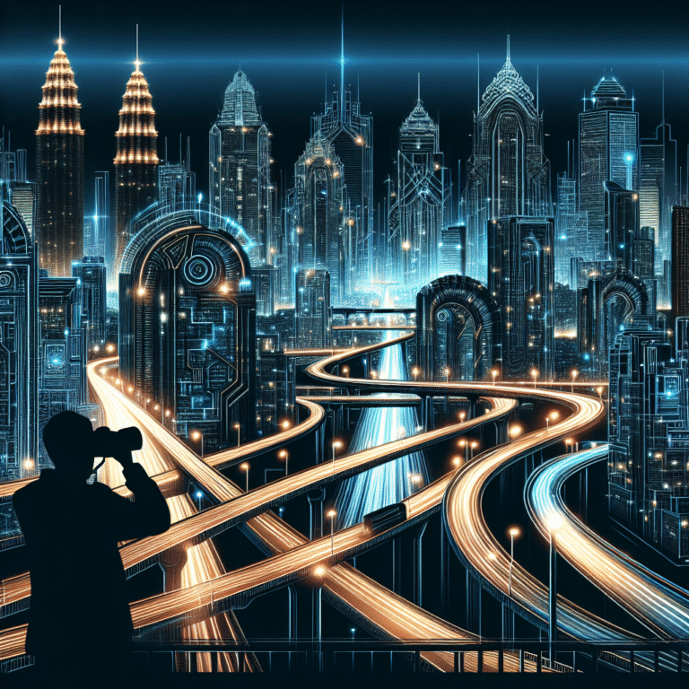 fotografia noturna urbana como hobby