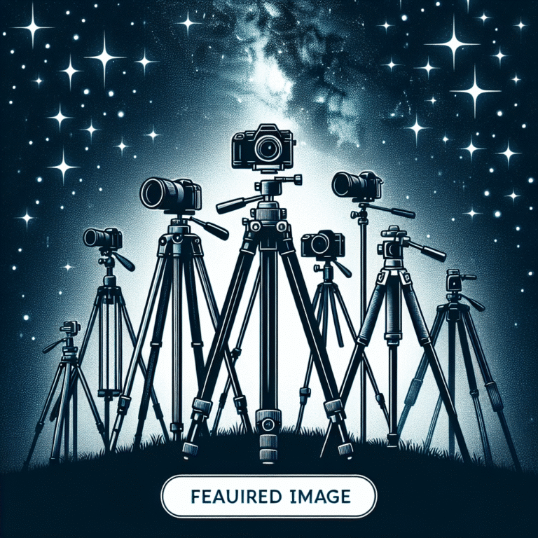 melhores tripés para fotos noturnas