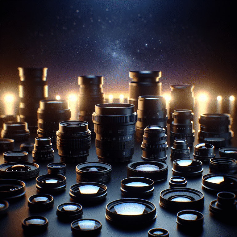 os melhores adaptadores de lentes para celular à noite