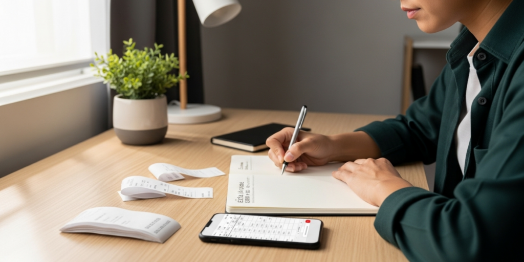 Passo 1_ Registre Toda Renda Extra Imediatamente