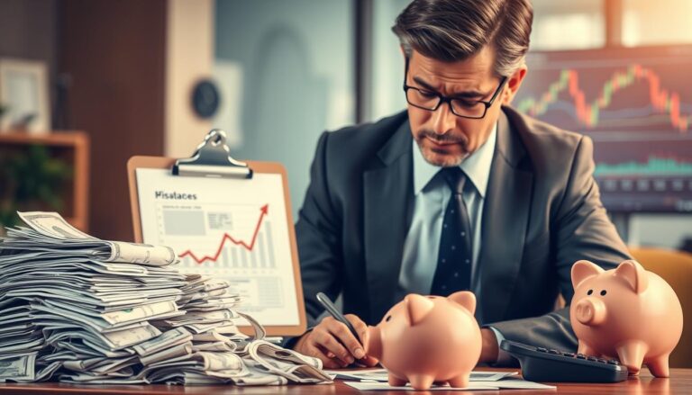 Erros financeiros