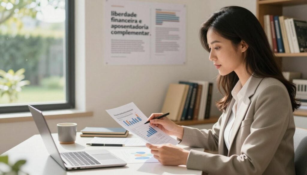 liberdade financeira e aposentadoria complementar