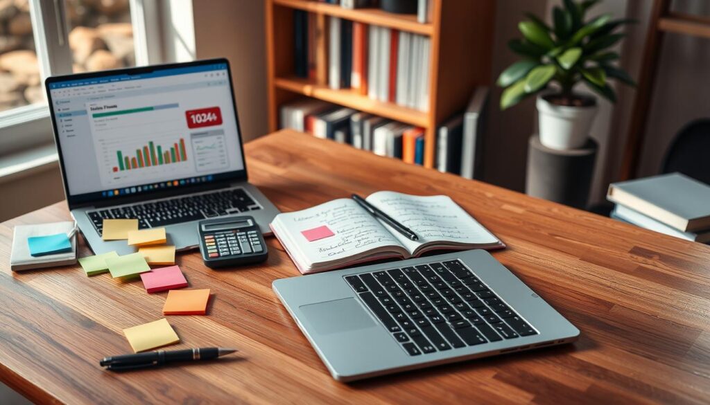 organizar finanças