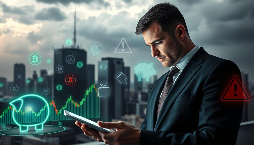 Riscos de investir em criptomoedas