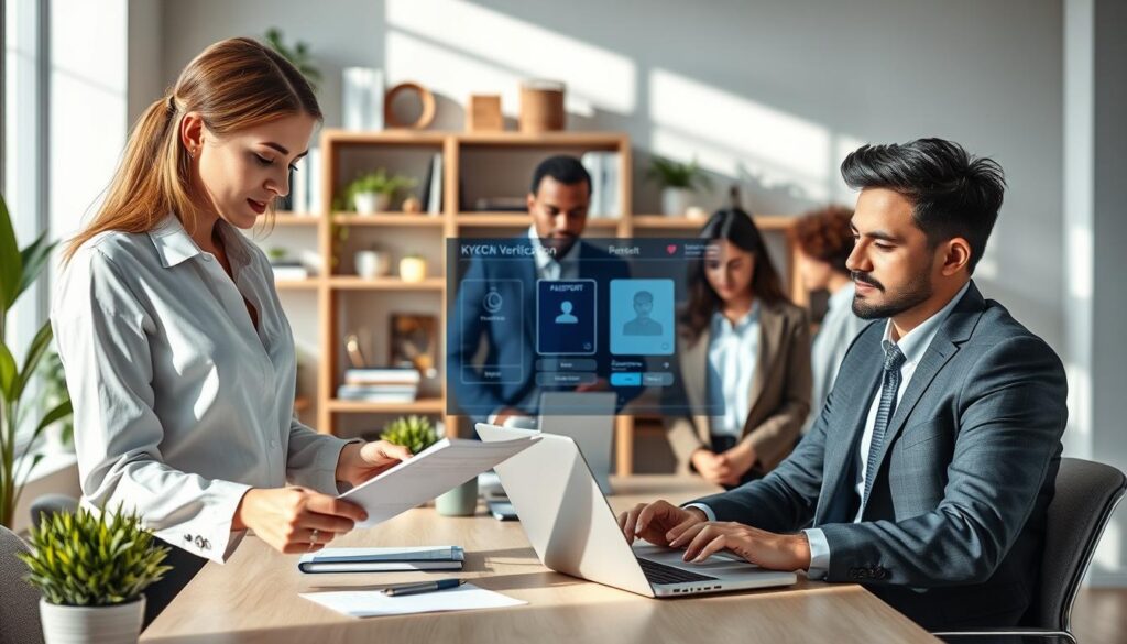 verificação de identidade KYC